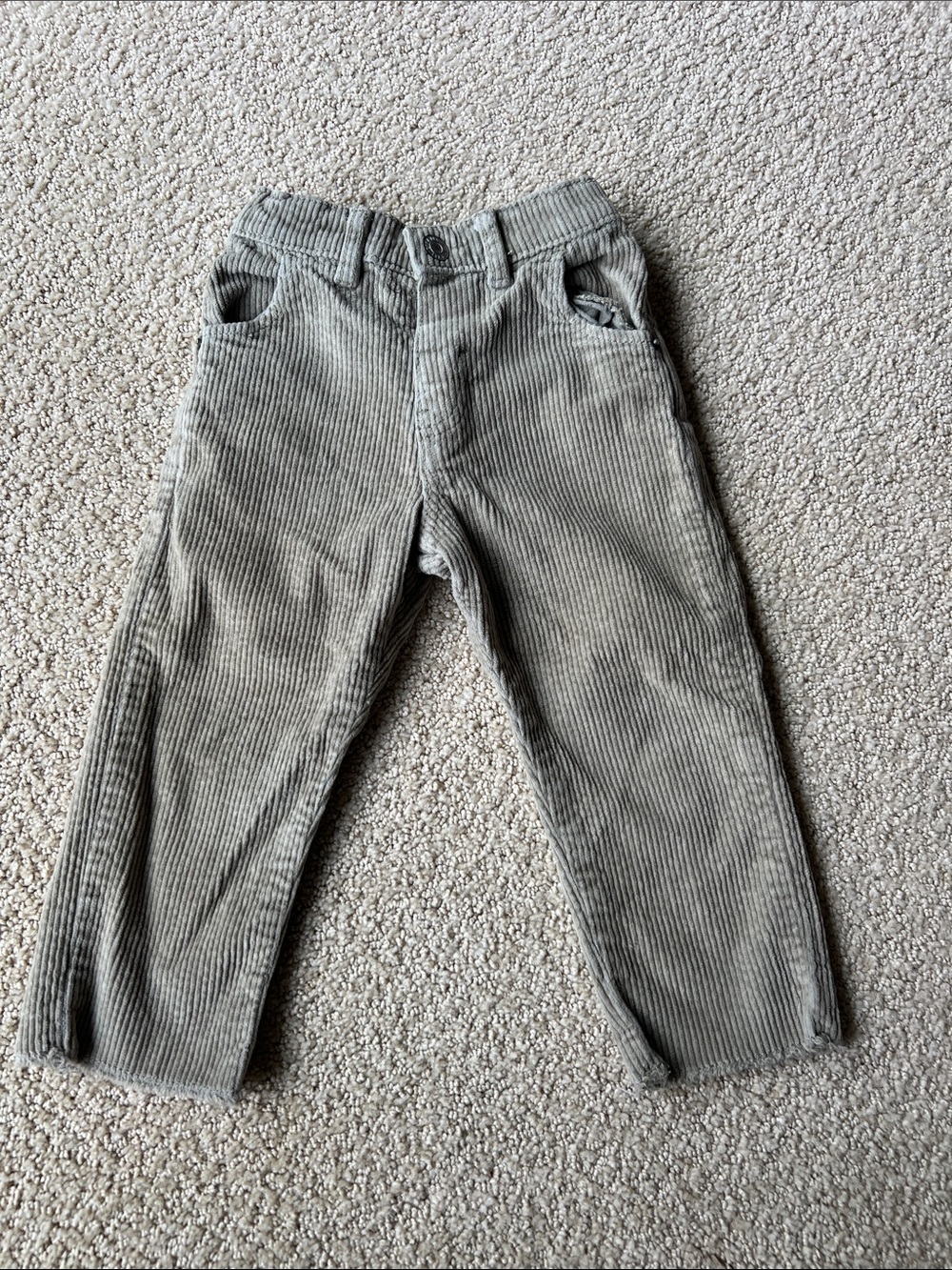 Zara Kids Corduroy Pants